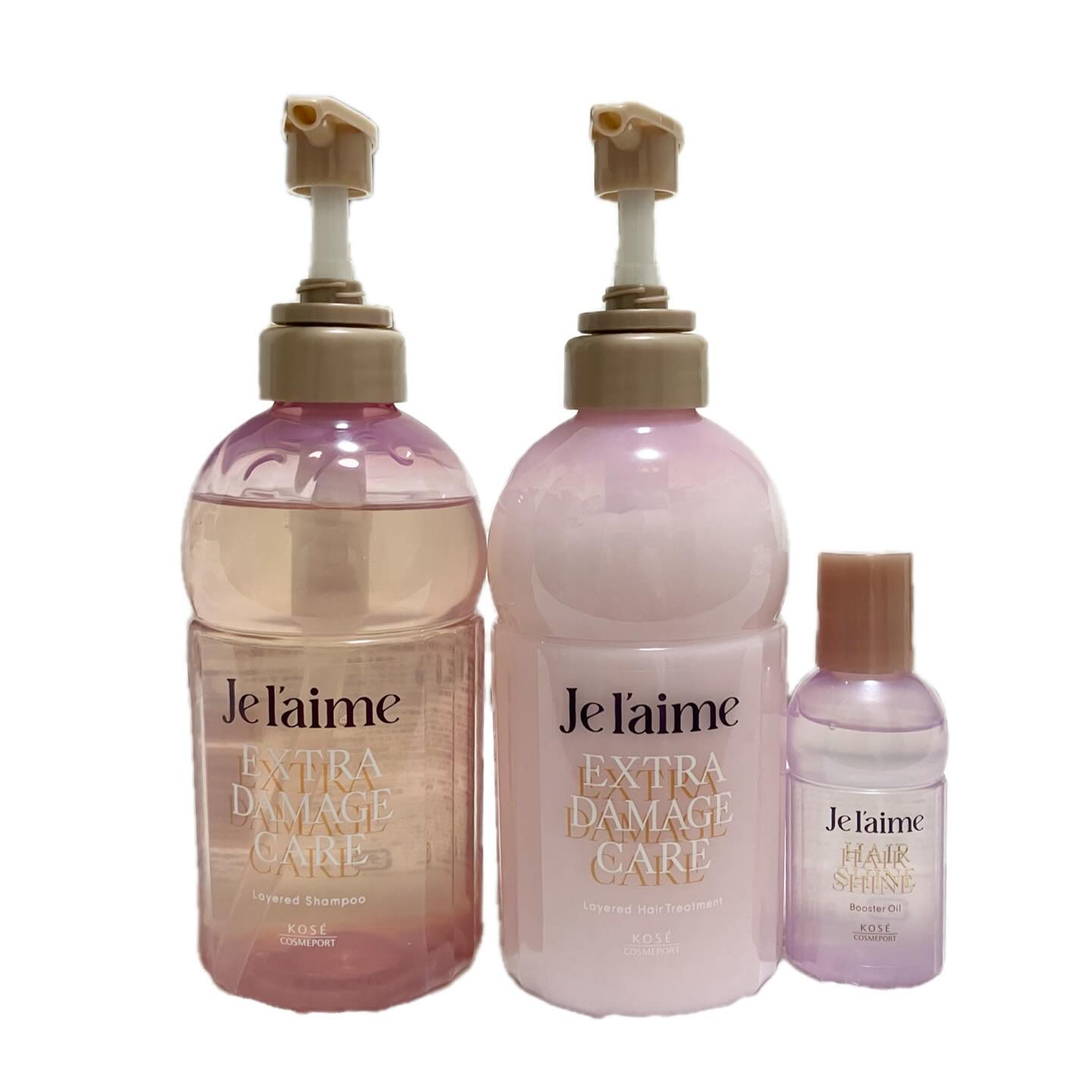 ジュレーム レイヤード シャンプー/ヘアトリートメント （エクストラダメージケア）/Je l'aime/市販シャンプーを使ったクチコミ（1枚目）