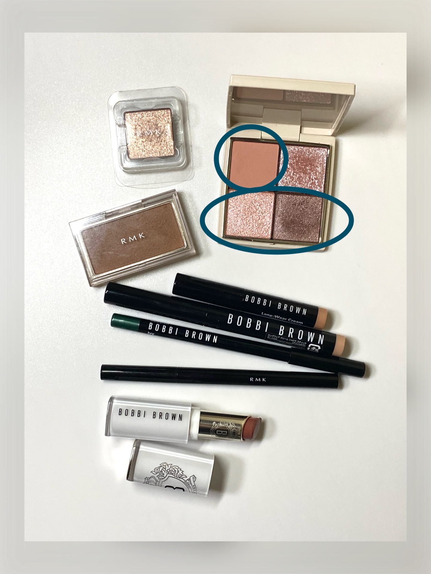 RMK インフィニシェイド シングル アイシャドウ 16 ピンク エスケープ (S) /RMK/単色アイシャドウを使ったクチコミ（2枚目）