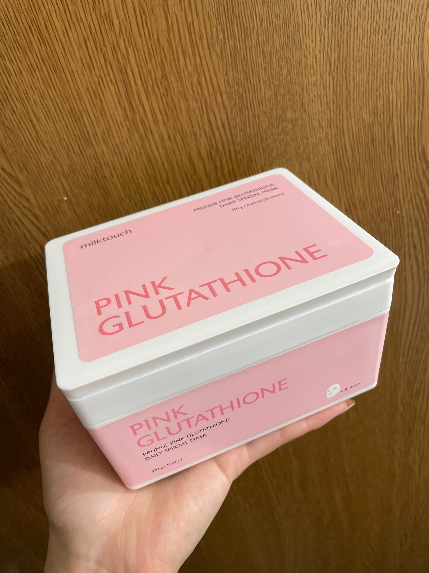 ピンクグルタチオン デイリースペシャルマスク/Milk Touch/シートマスク・パックを使ったクチコミ(1枚目)