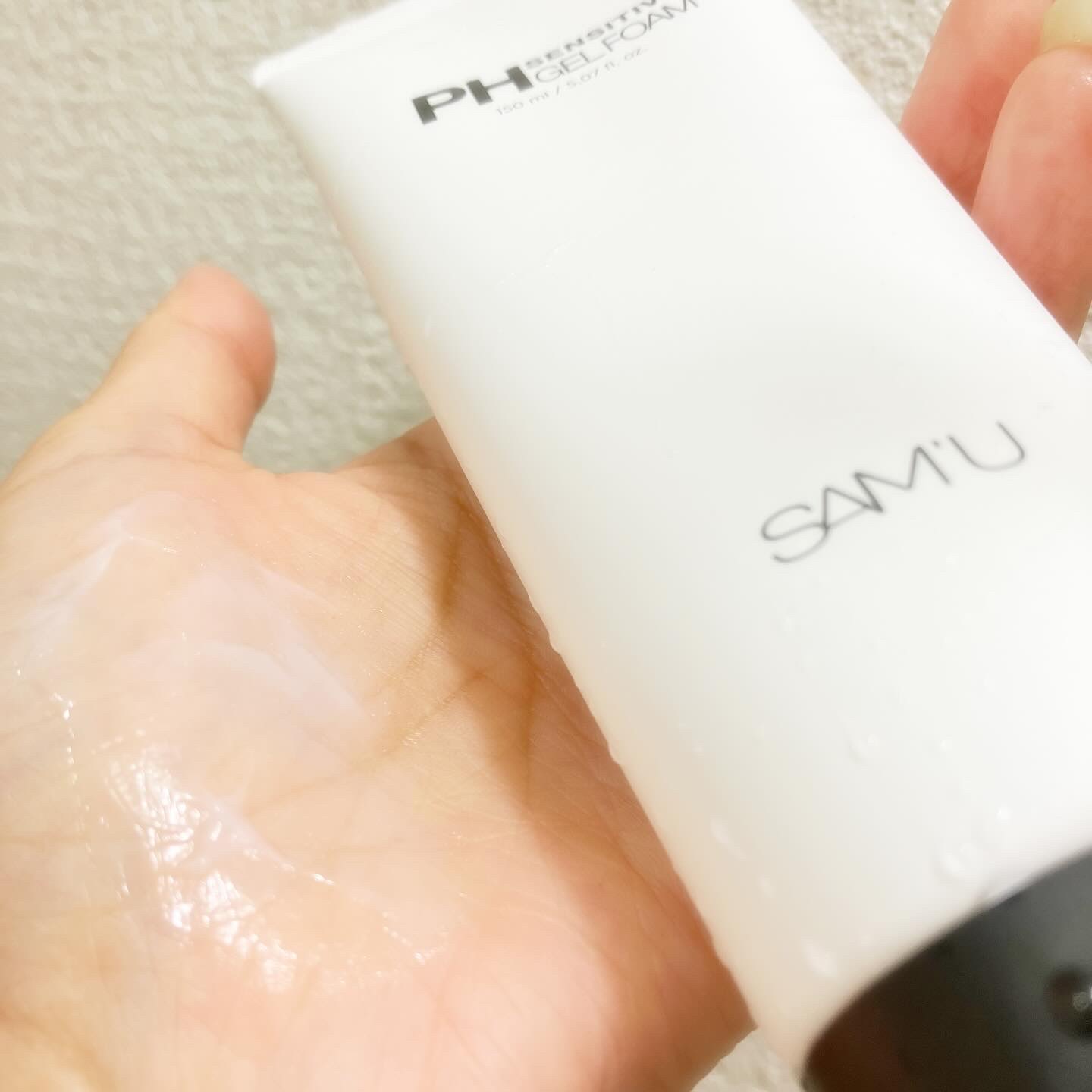 PHセンシティブジェルフォーム/SAM'U/その他洗顔料を使ったクチコミ（3枚目）
