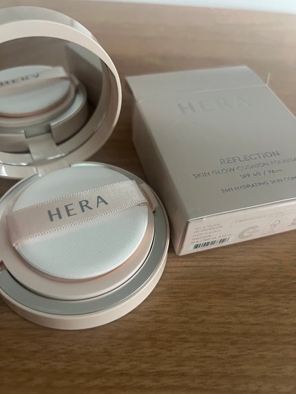 リフレクション スキン グロウ クッション ファンデーション/HERA/クッションファンデーションを使ったクチコミ(2枚目)