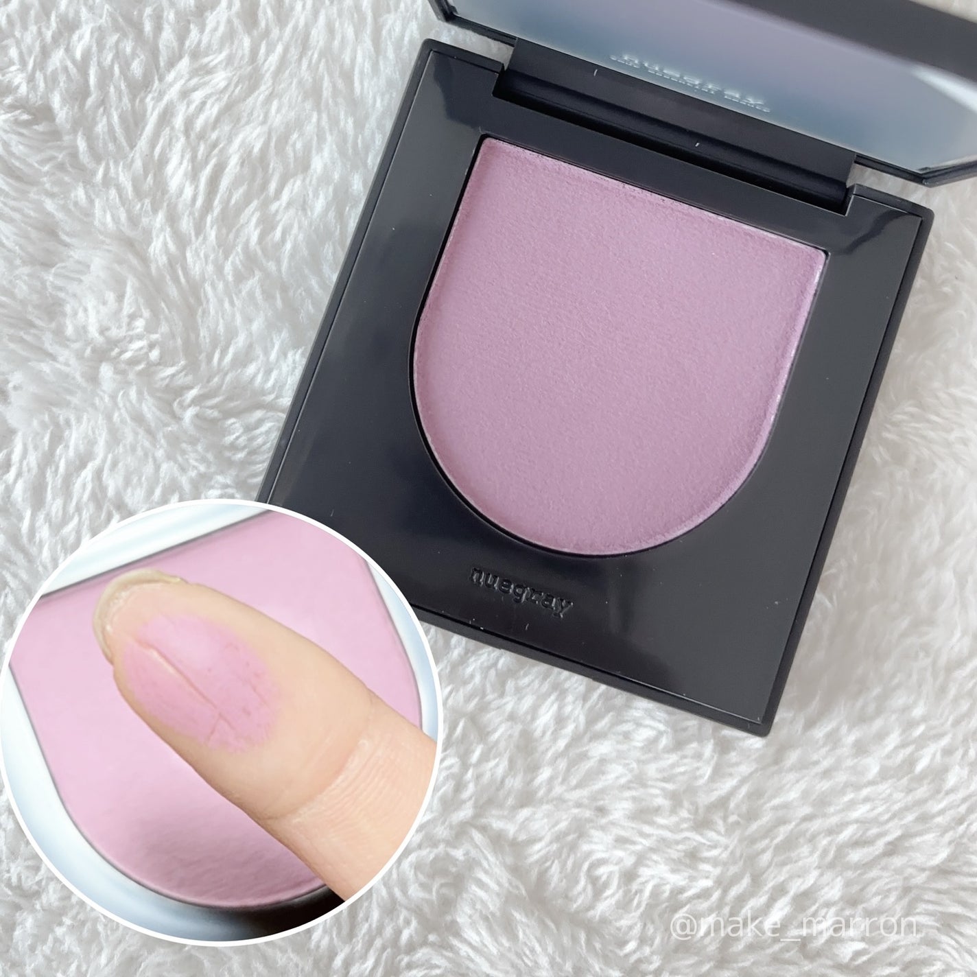 スウェイチークブラッシャー/nuegray/ジェル・クリームチークを使ったクチコミ(2枚目)