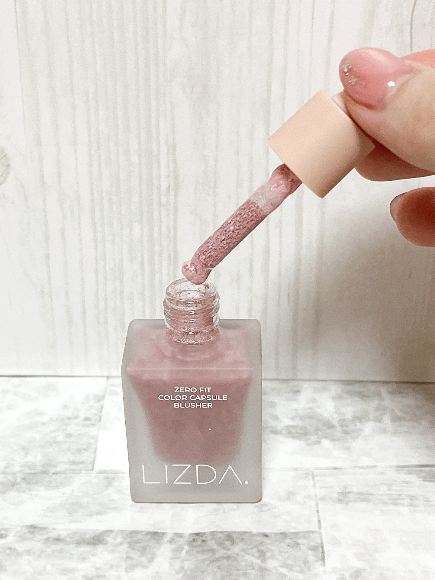 LIZDA リズダ バブルチーク/LIZDA/リキッドチークを使ったクチコミ（2枚目）