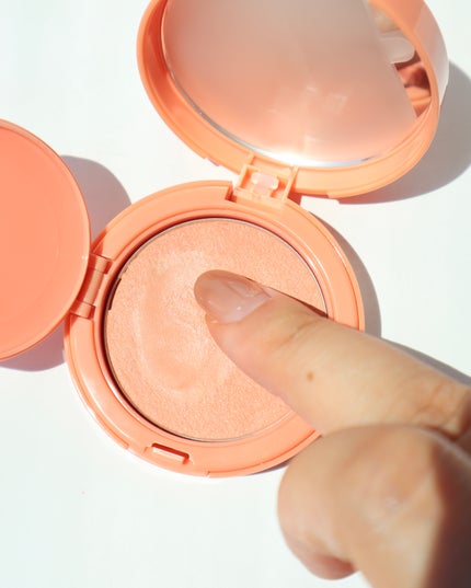 フラッフィーベルベットクッションチーク /TFIT/ジェル・クリームチークを使ったクチコミ(3枚目)