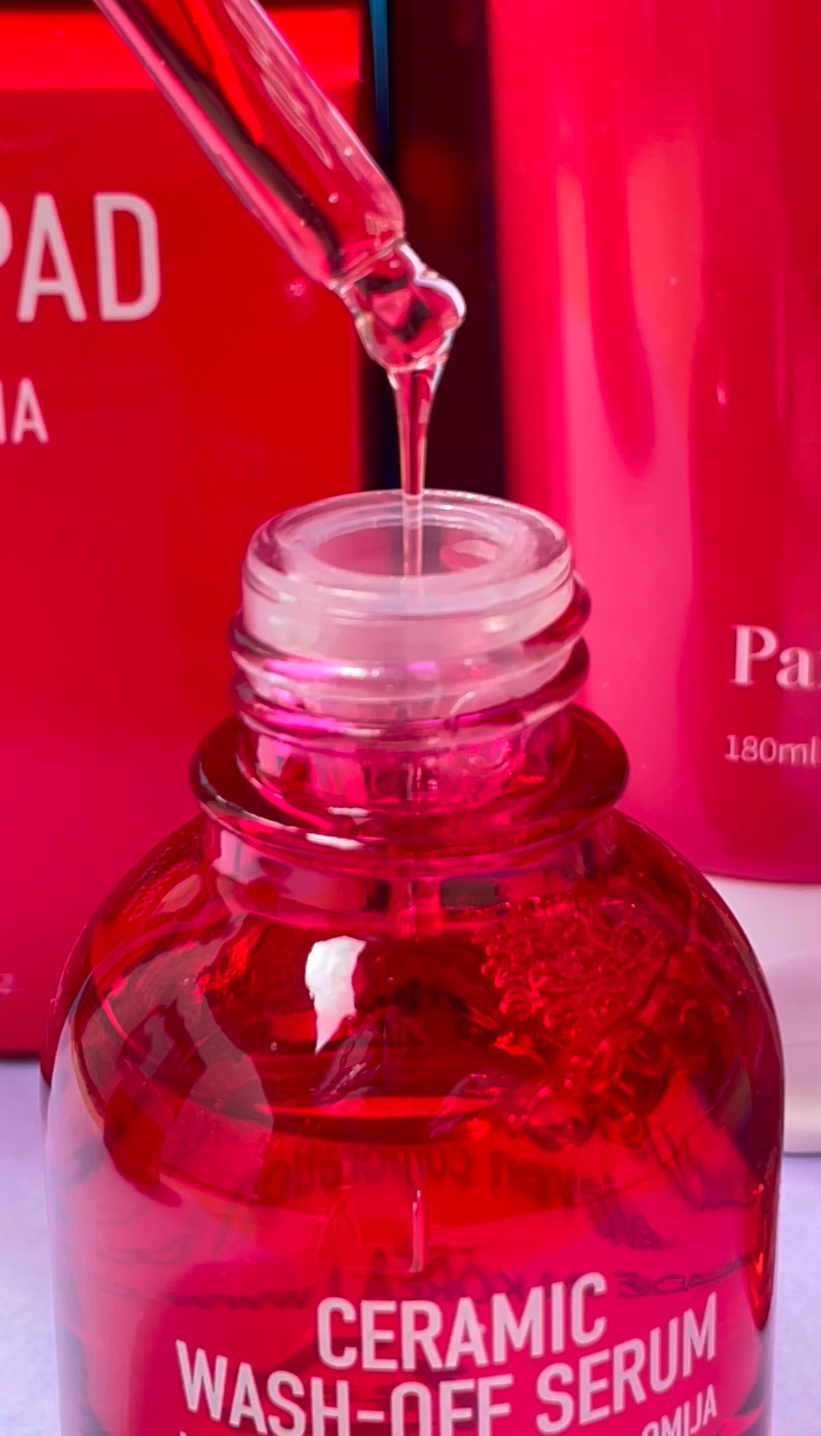 AHA オミジャ 陶器肌 泡ピーリング 洗顔/parnell/ピーリングを使ったクチコミ（2枚目）