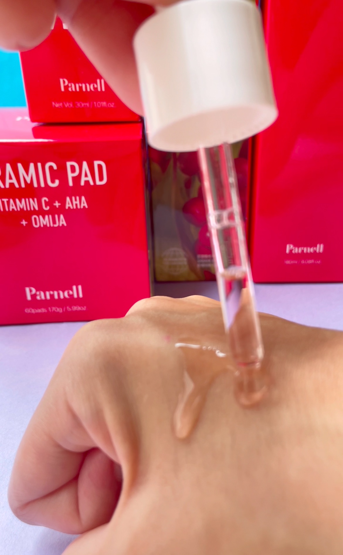 AHA オミジャ 陶器肌 泡ピーリング 洗顔/parnell/ピーリングを使ったクチコミ（3枚目）