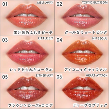 Dewy Syrup Tint/EITHER&/口紅を使ったクチコミ(5枚目)
