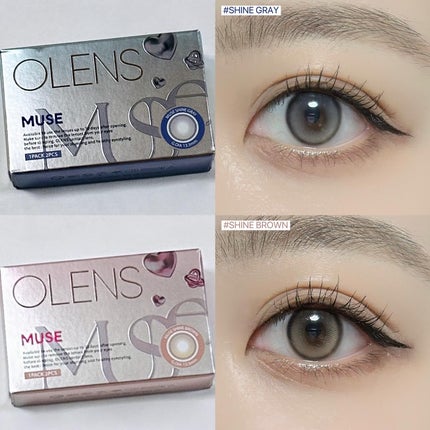 MUSE 1month/OLENS/1ヶ月(1MONTH)カラコンを使ったクチコミ(4枚目)
