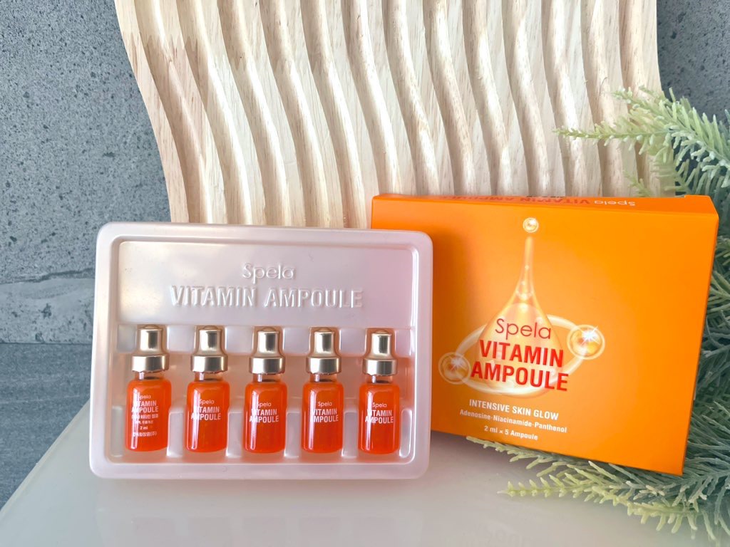 ビタミンアンプル2ml（5本入り）/Spela/美容液を使ったクチコミ（2枚目）