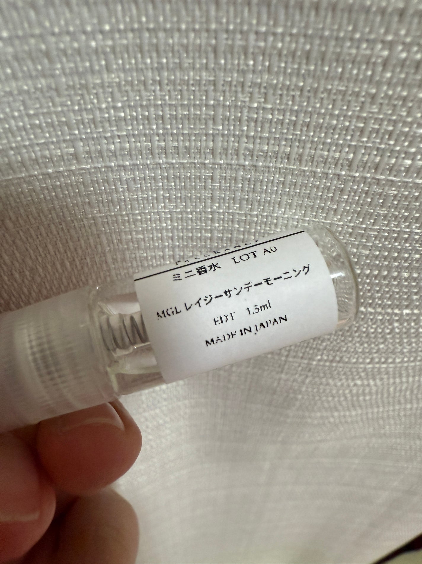 レプリカ オードトワレ レイジー サンデーモーニング /Maison Margiela Fragrances/香水(レディース)を使ったクチコミ(2枚目)