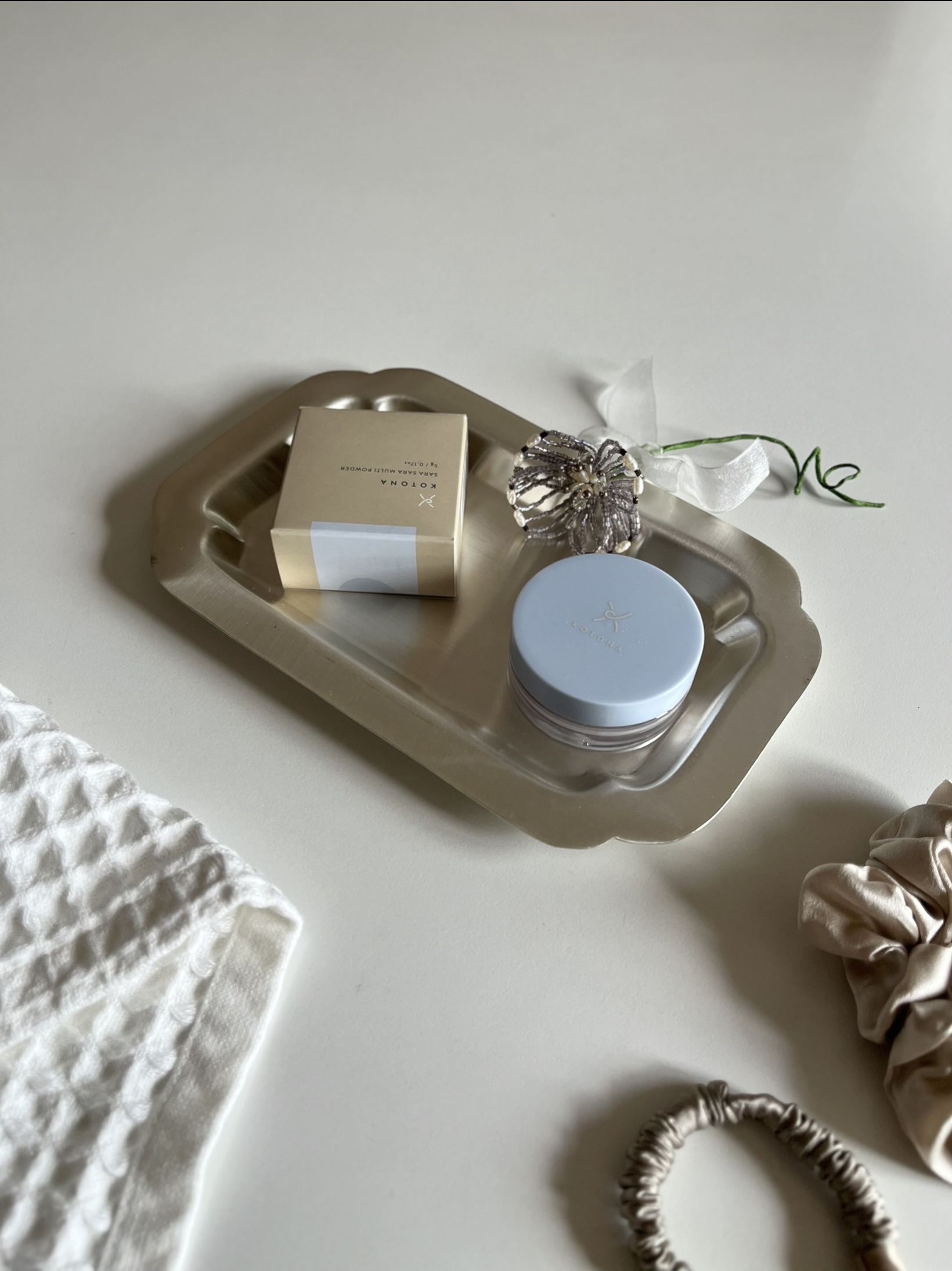 さらさらマルチパウダー/KOTONA/ルースパウダーを使ったクチコミ（1枚目）