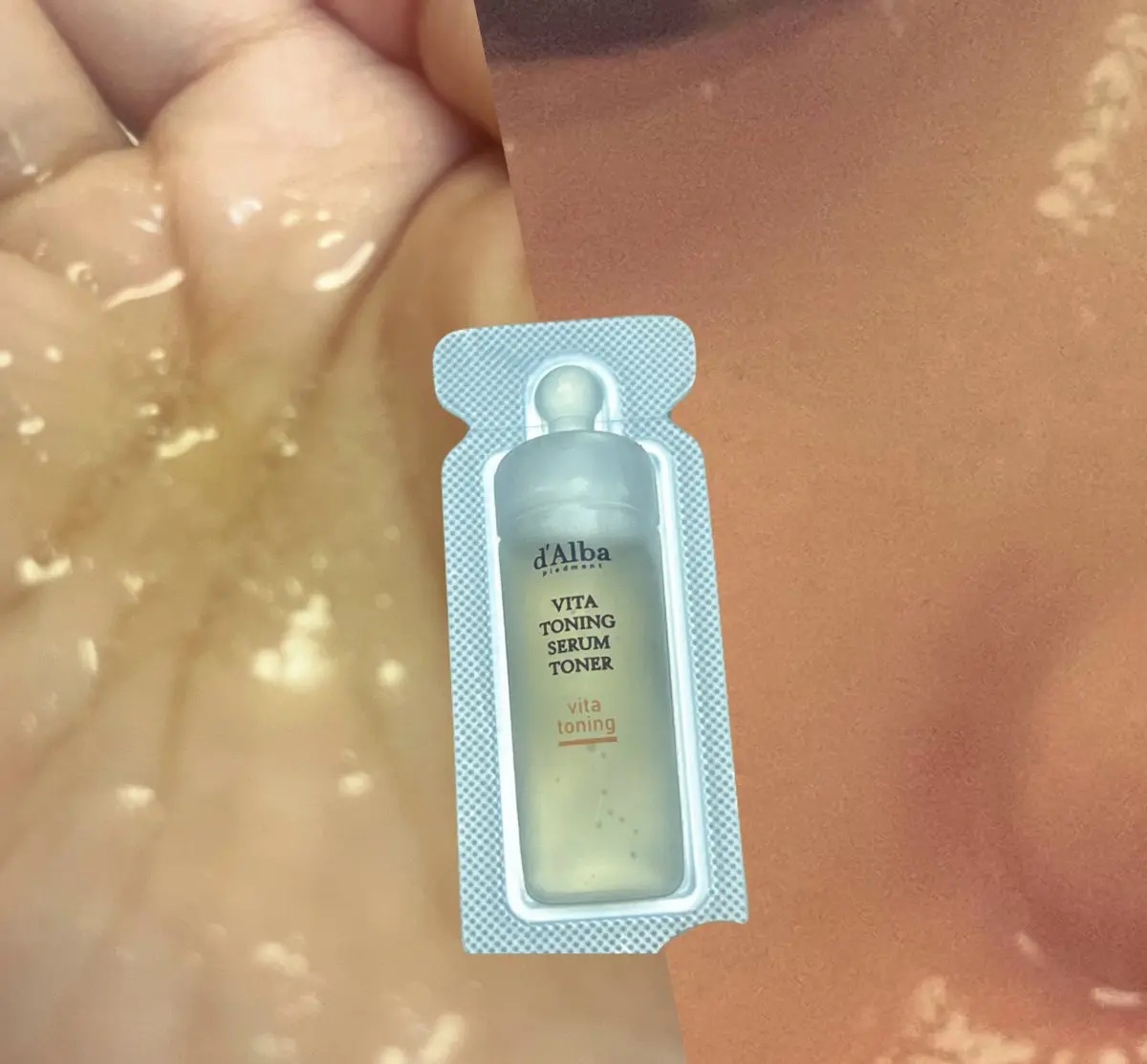 ビタトーニングカプセルクリーム/ダルバ/フェイスクリームを使ったクチコミ（3枚目）