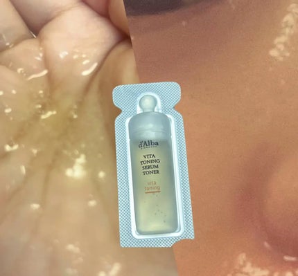 ビタトーニングセラムトナー/ダルバ/化粧水を使ったクチコミ(3枚目)