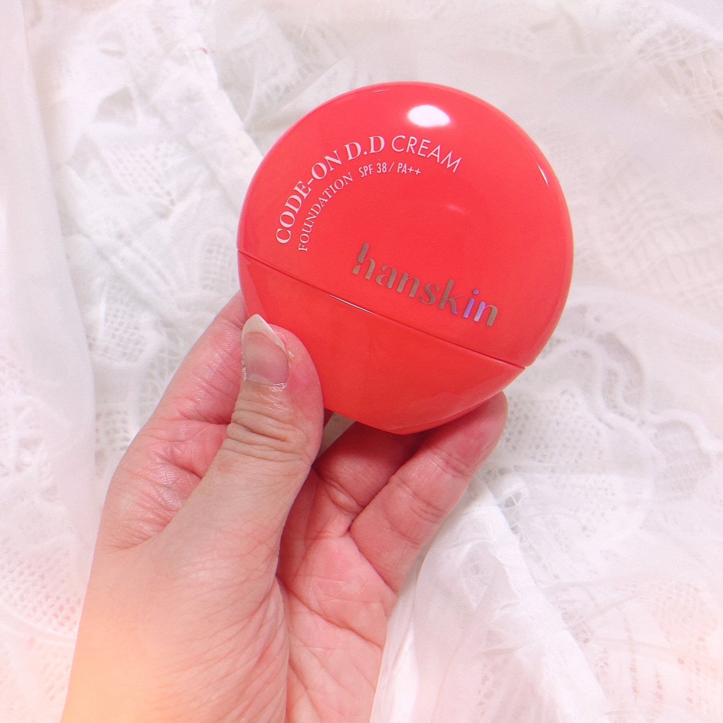 CODEON DDクリームファンデーション/ハンスキン/クリーム・エマルジョンファンデーションを使ったクチコミ(3枚目)