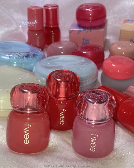 フィー リップアンドチーク ブラーリープリンポット/fwee/口紅を使ったクチコミ(1枚目)