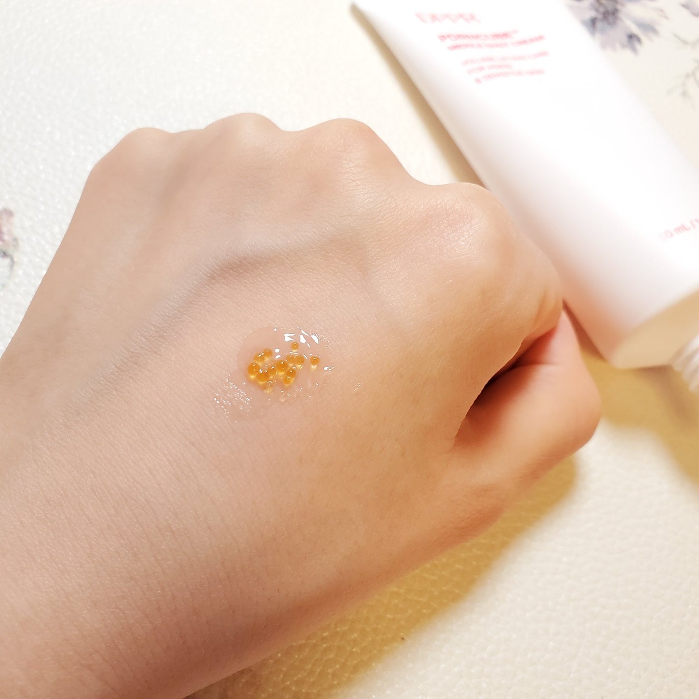 DPPR PDRN CUBE ミドルショットクリーム/DPPR/フェイスクリームを使ったクチコミ(4枚目)