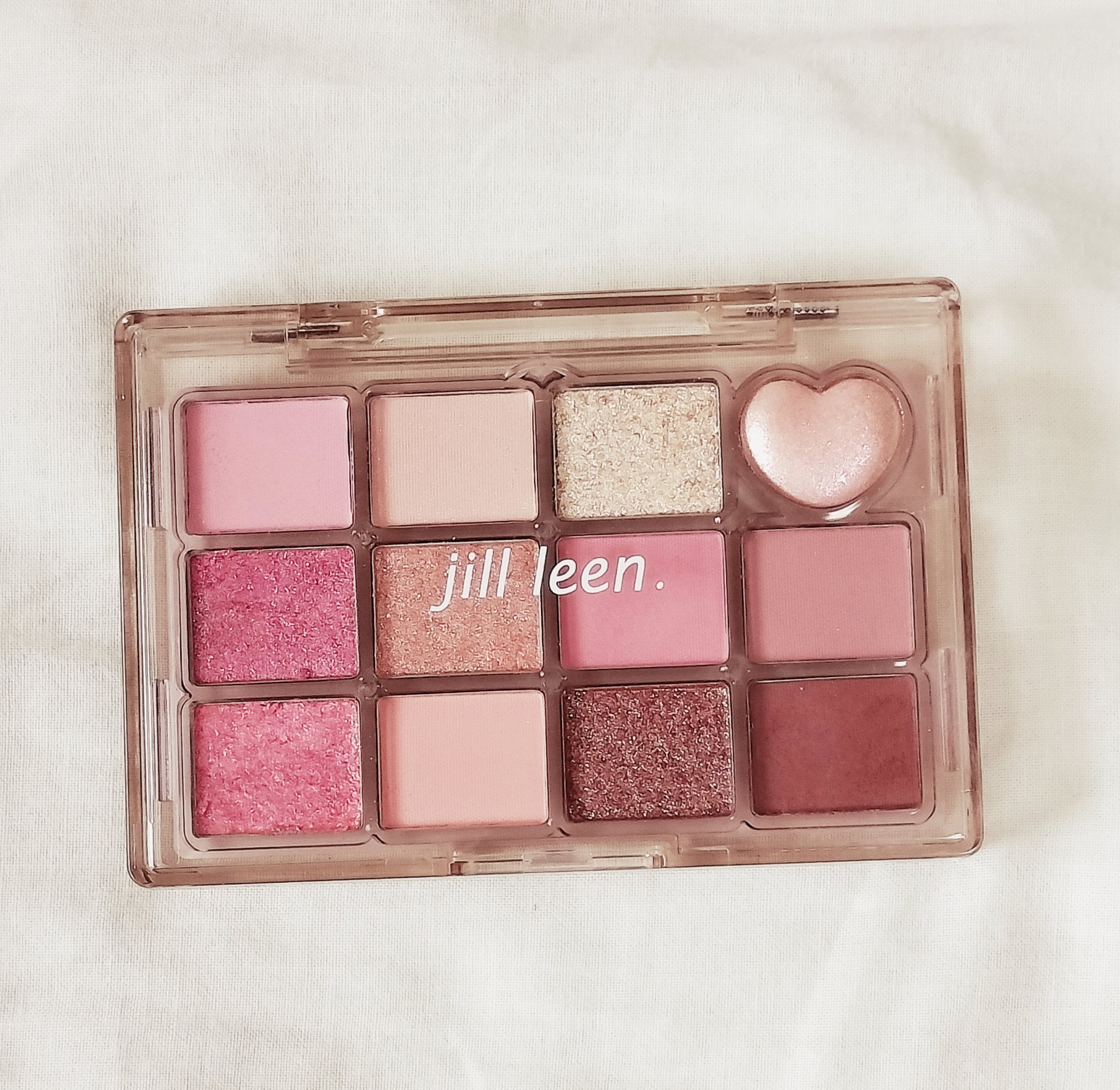 シャイニング12色ミニアイシャドウパレット HT05/jill leen./アイシャドウパレットを使ったクチコミ（1枚目）
