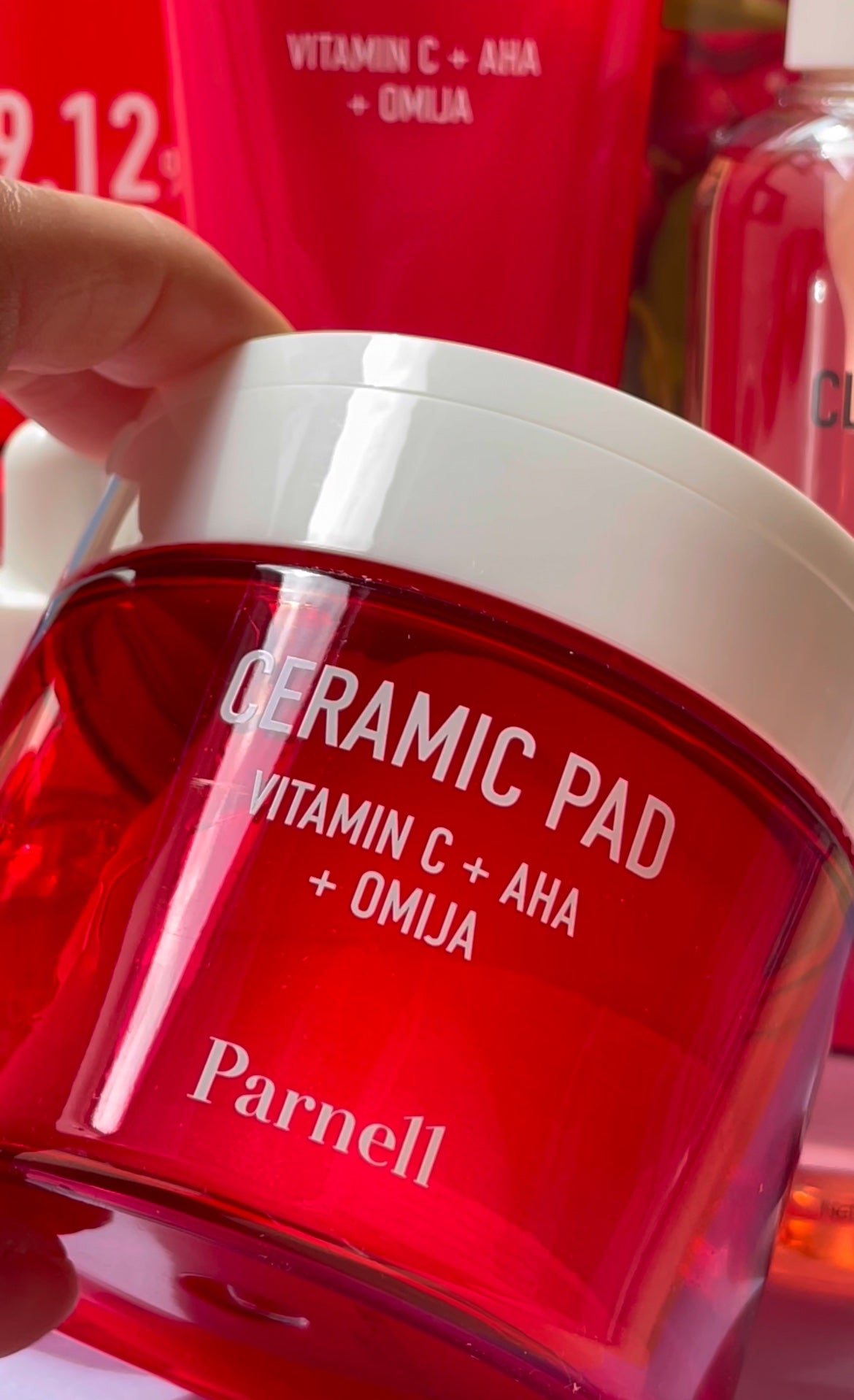 AHA 9.12 オミジャ 陶器肌 ウォッシュオフ セラム/parnell/美容液を使ったクチコミ(4枚目)