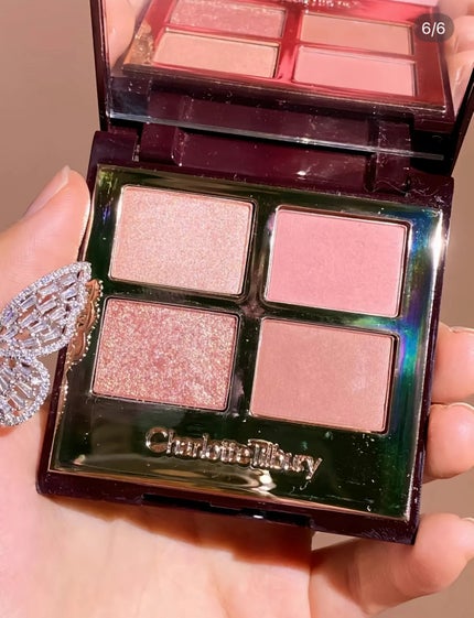 ゆゆ on LIPS 「春夏🌷ピンクブラウンアイシャドウCharlotteTilbur..」(4枚目)