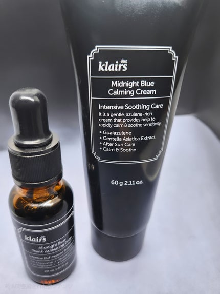 ミッドナイトブルーユースアクティベーティングドロップ(20ml)/Klairs/美容液を使ったクチコミ(6枚目)