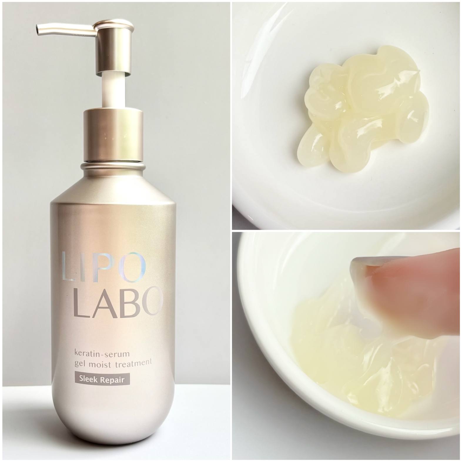 リポ ラボ ケラチンセラム ヘアオイル スリークリペア＊/LIPO　LABO/ヘアオイルを使ったクチコミ（3枚目）