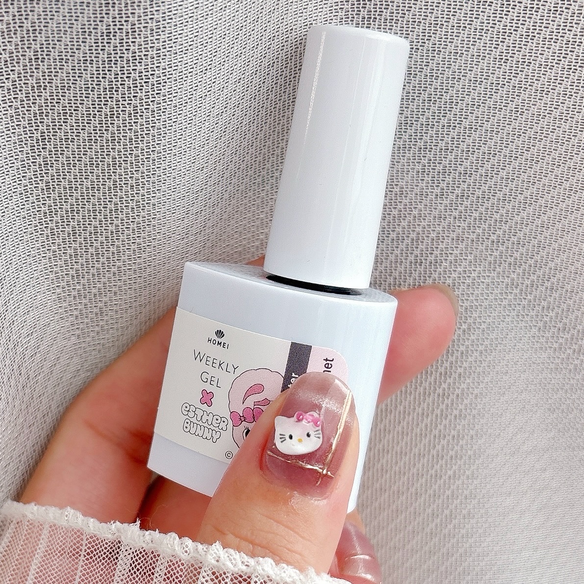 HOMEI ウィークリージェル/HOMEI/ジェルネイルを使ったクチコミ（3枚目）