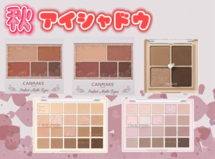 パーフェクトマルチアイズ/キャンメイク/アイシャドウパレットを使ったクチコミ(3枚目)