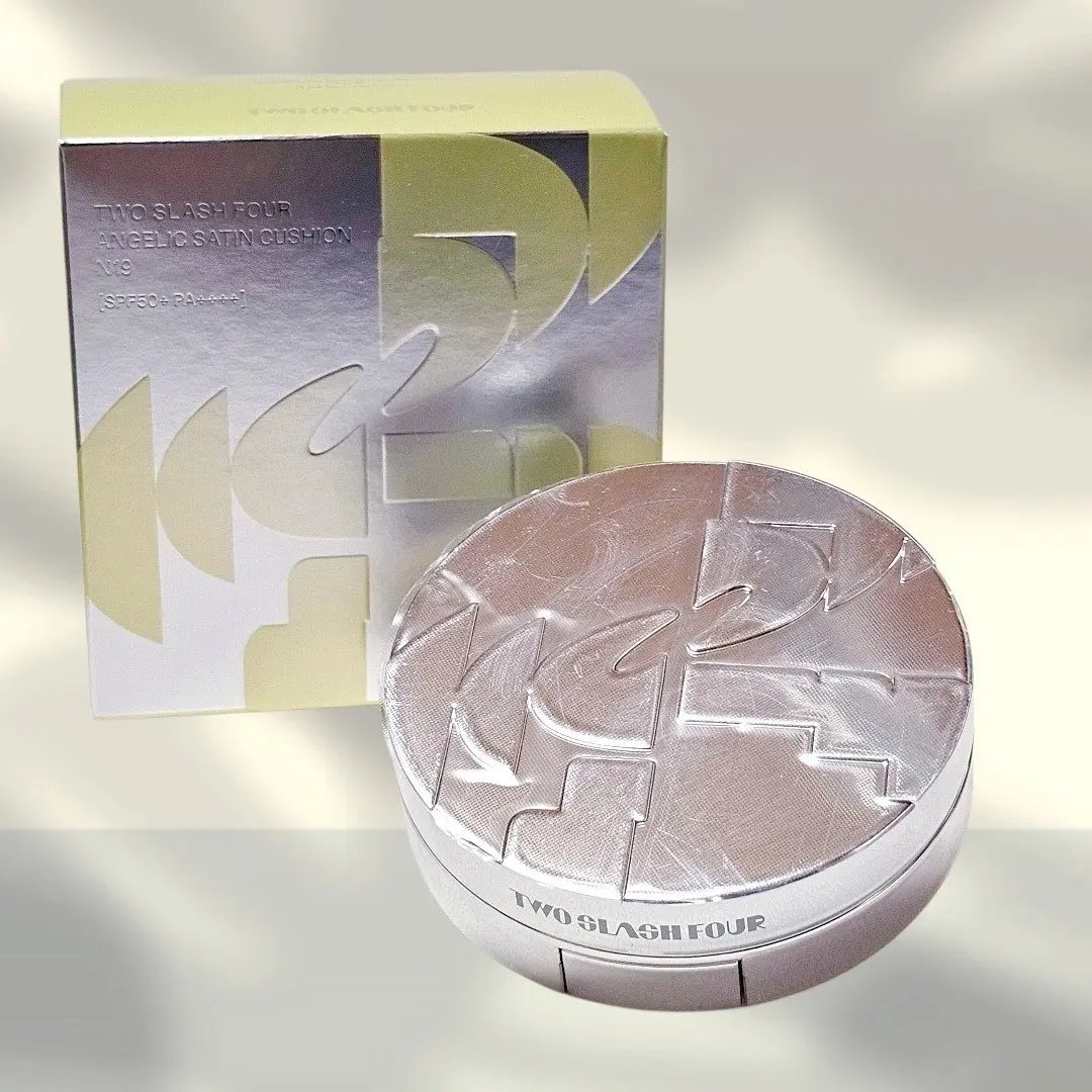 エンジェリックサテンクッション/TWO SLASH FOUR/クッションファンデーションを使ったクチコミ（1枚目）