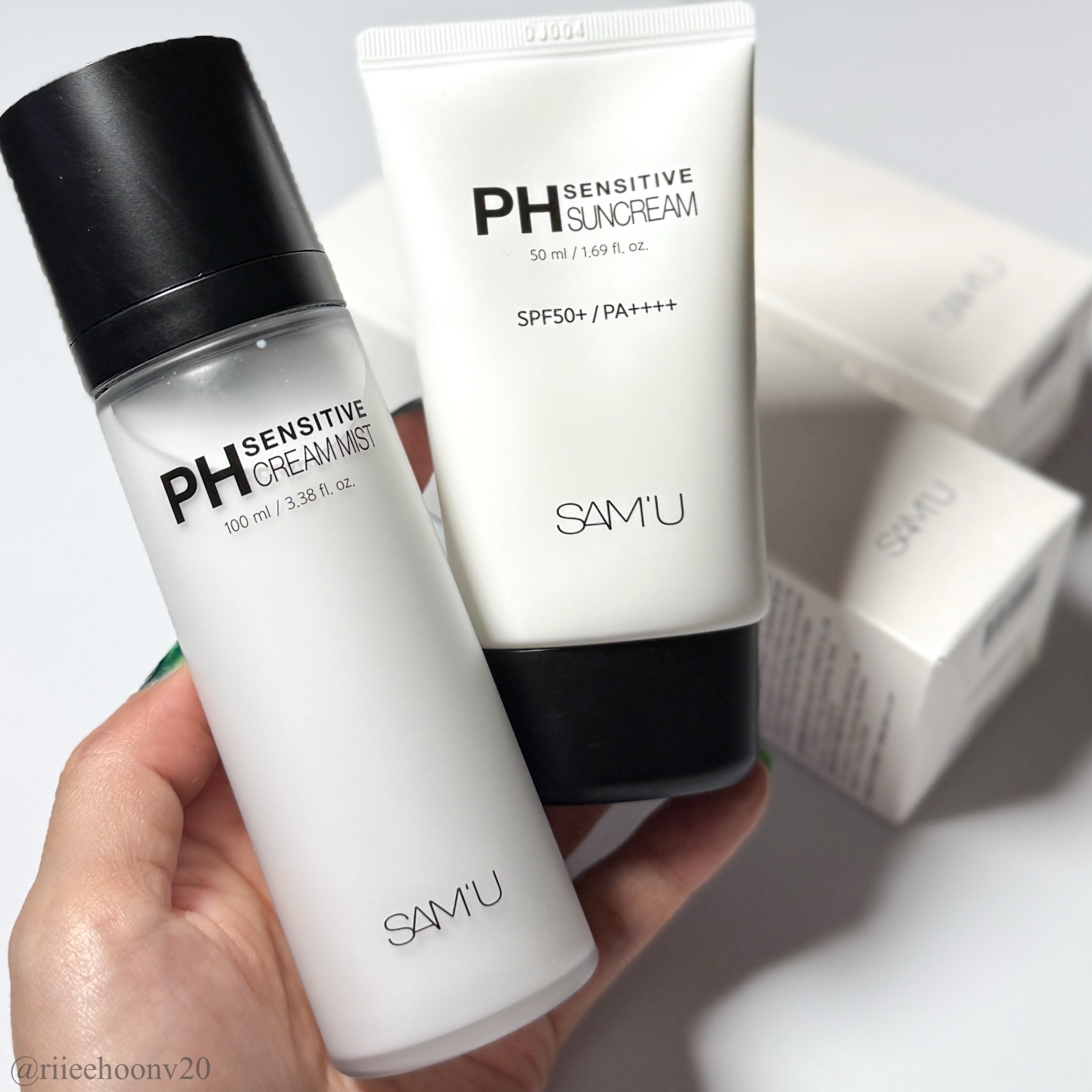 PHセンシティブクリームミスト/SAM'U/ミスト状化粧水を使ったクチコミ（1枚目）