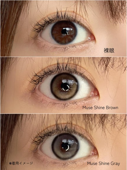 MUSE 1month/OLENS/1ヶ月(1MONTH)カラコンを使ったクチコミ(4枚目)