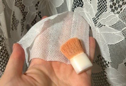 メイクツールクリーナーシート/コージー/その他化粧小物を使ったクチコミ(1枚目)