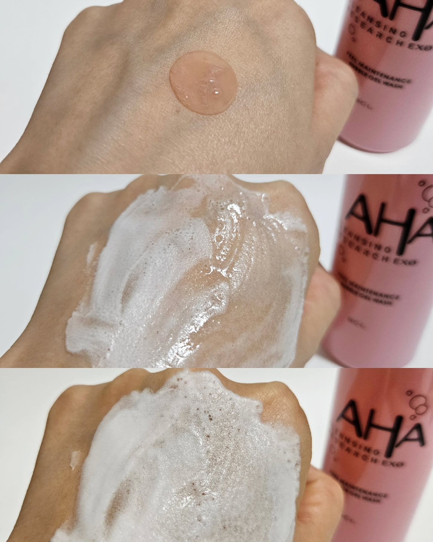 クレンジングリサーチ EXO　ピールメンテナンスバブルジェルウォッシュ/クレンジングリサーチ/その他洗顔料を使ったクチコミ（2枚目）