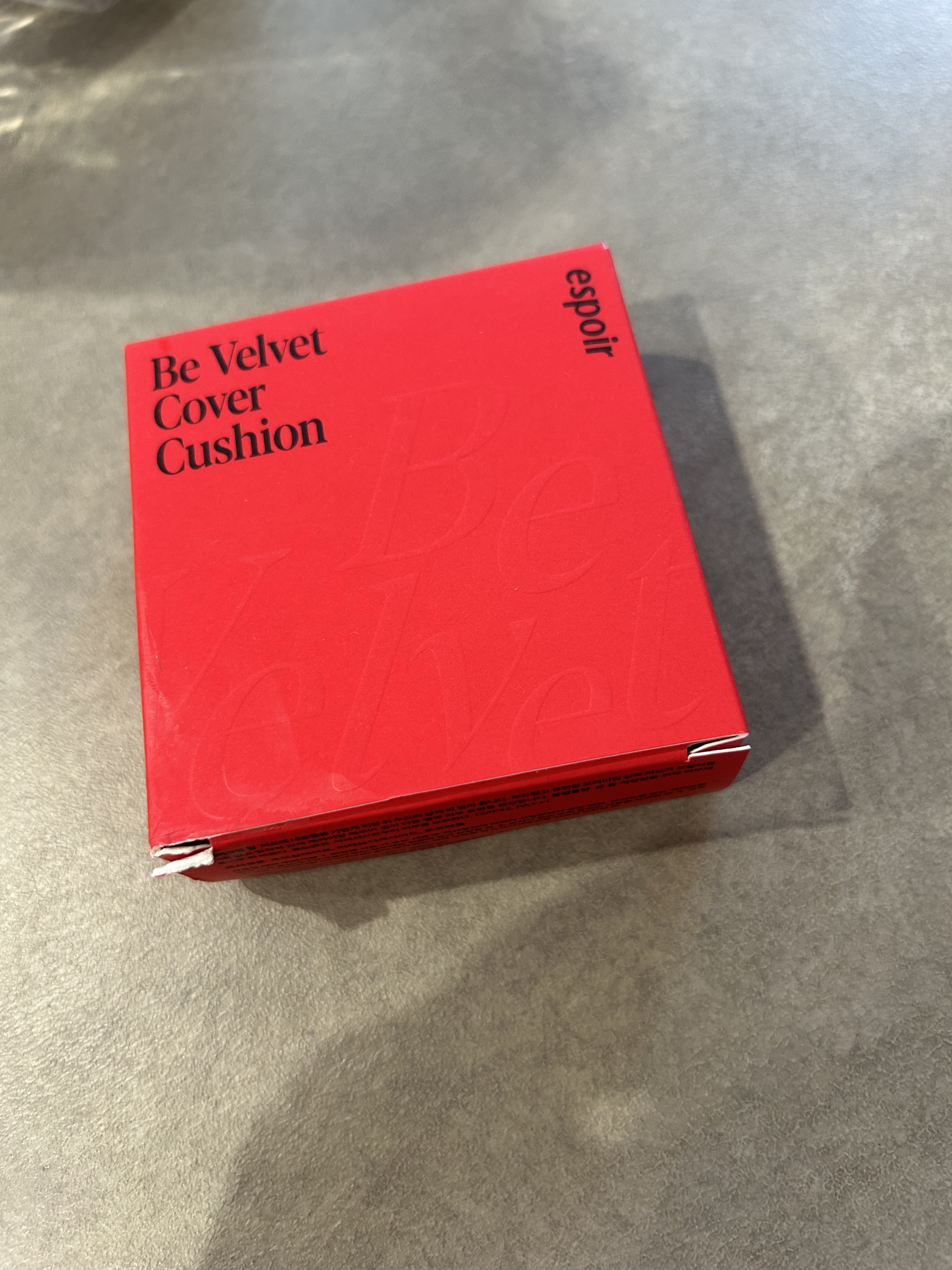 ビーベルベットカバークッション/espoir/クッションファンデーションを使ったクチコミ（1枚目）