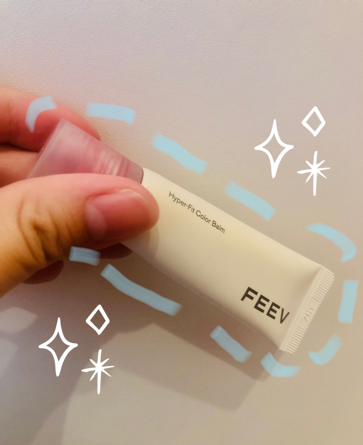 カラーバーム/FEEV/リップグロスを使ったクチコミ(1枚目)