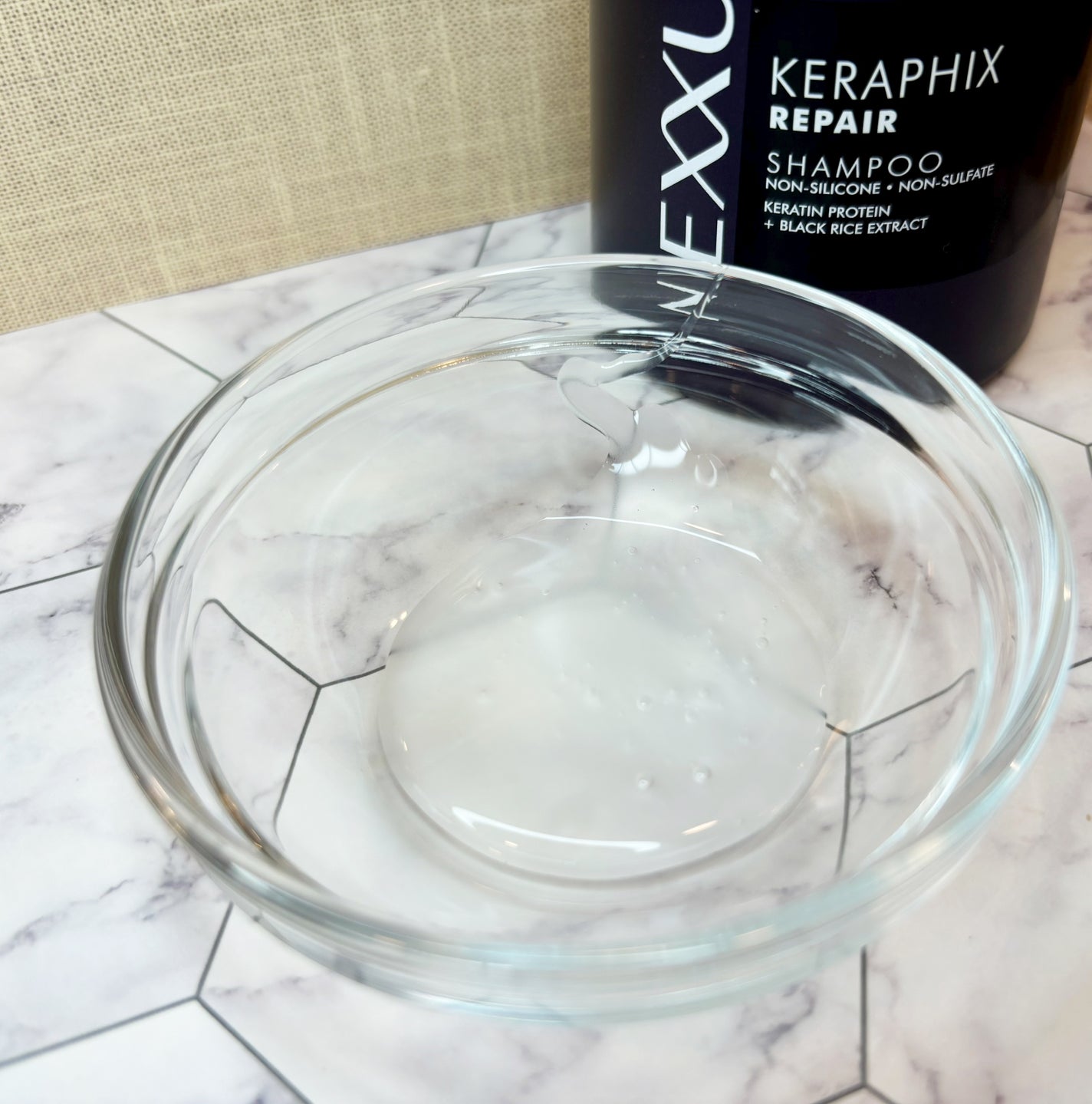 ケラフィックスリペア シャンプー・トリートメント/NEXXUS(ネクサス)/市販シャンプーを使ったクチコミ(2枚目)