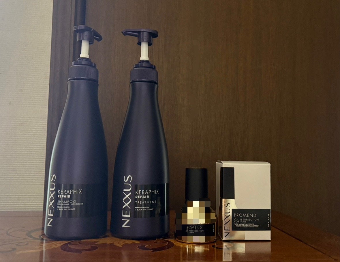 ケラフィックスリペア シャンプー・トリートメント/NEXXUS(ネクサス)/市販シャンプーを使ったクチコミ(1枚目)