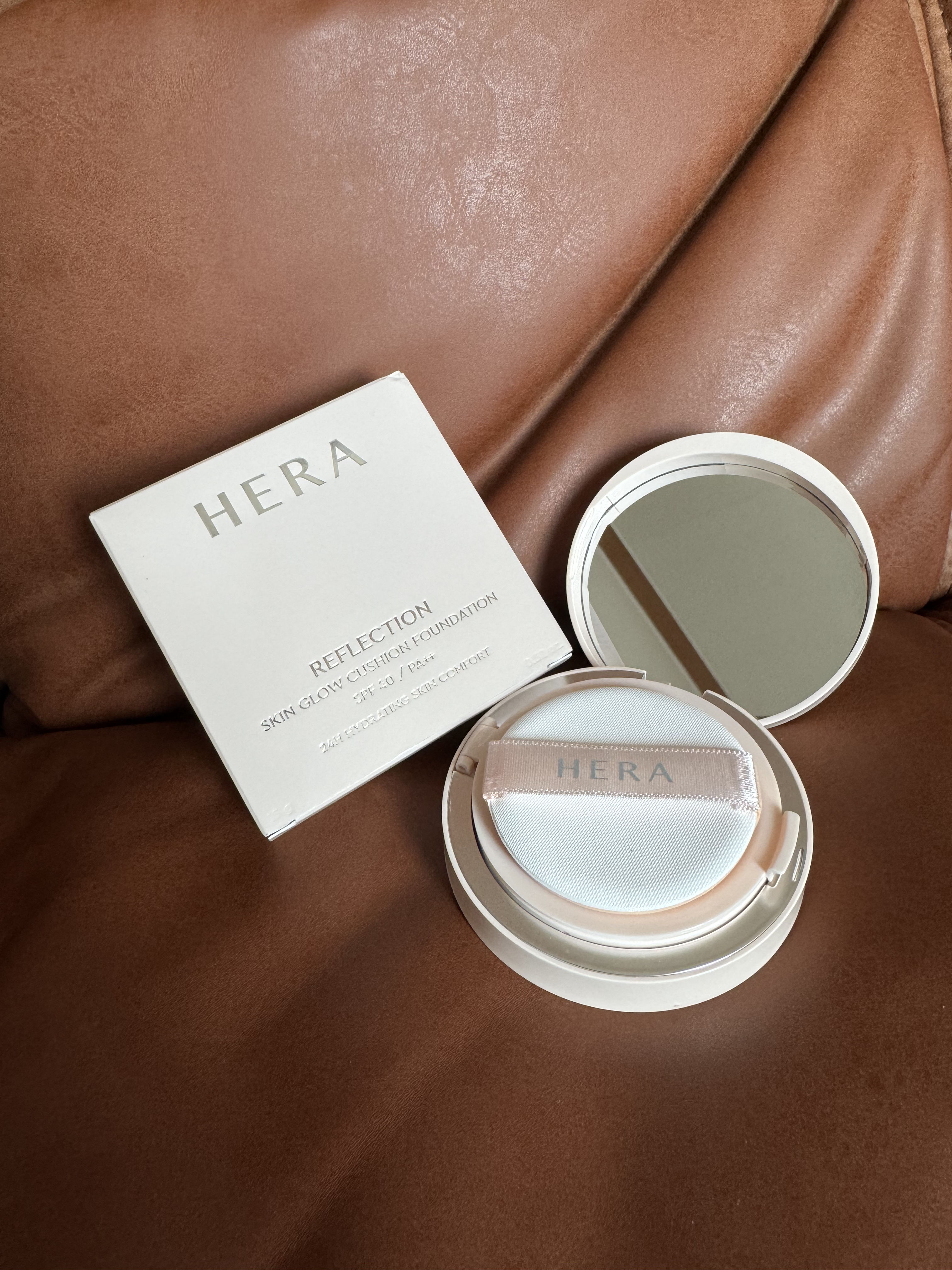 リフレクション スキン グロウ クッション ファンデーション/HERA/クッションファンデーションを使ったクチコミ（1枚目）