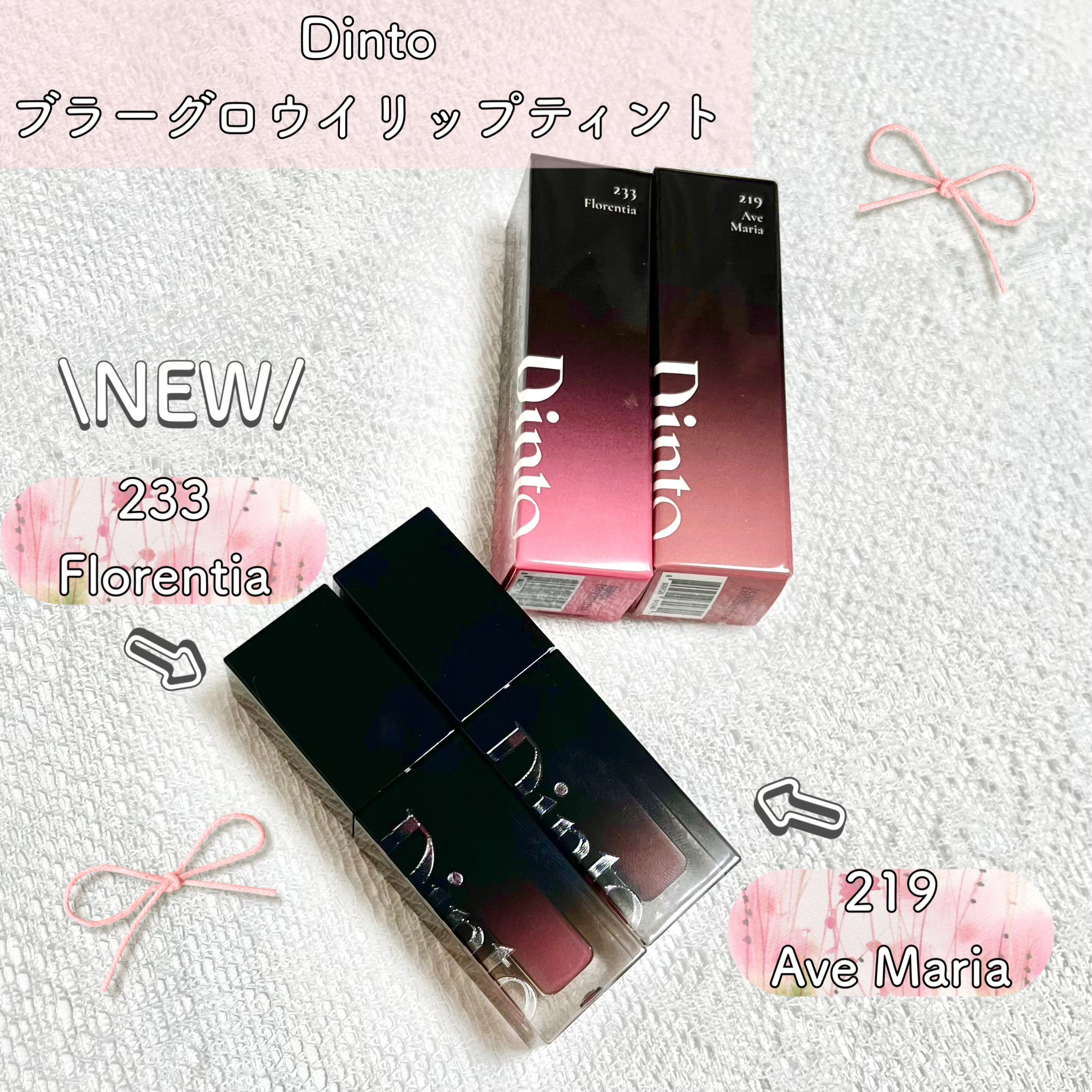 ブラーグロイリップティント/Dinto/リップティントを使ったクチコミ（2枚目）