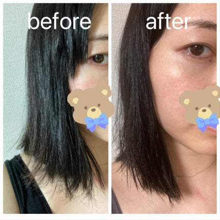 リポ ラボ ケラチンセラム ジェルモイスト シャンプー /トリートメントスリークリペア*/LIPO LABO/市販シャンプーを使ったクチコミ(3枚目)