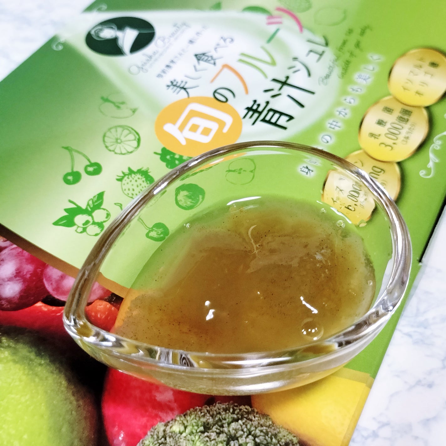 いちごみるく on LIPS 「旬の野菜・果物をぎゅっと詰め込んだ新世代ジュレサプリメント美し..」(5枚目)