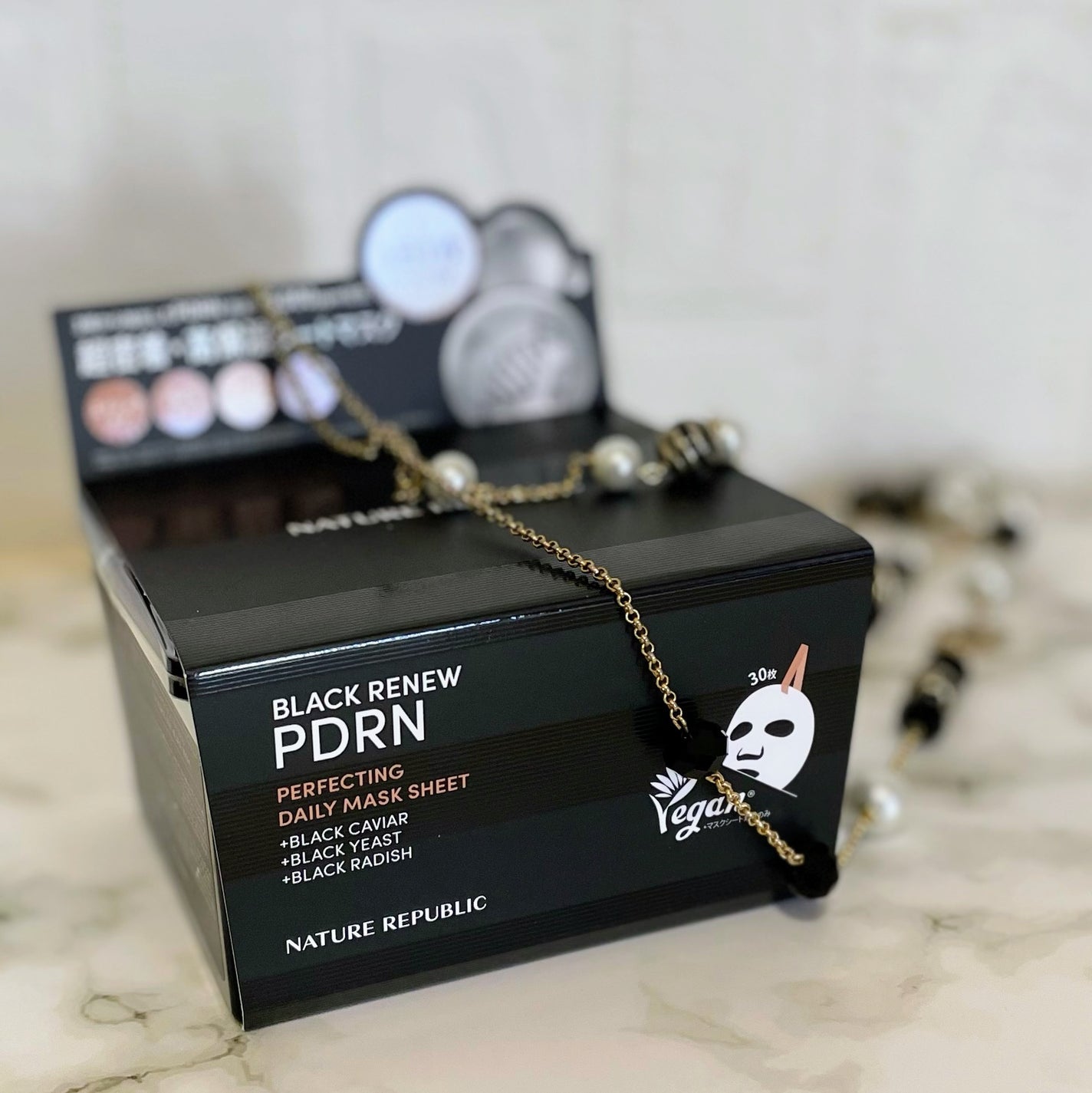 ブラックPDRN デイリーシートマスク/ネイチャーリパブリック/シートマスク・パックを使ったクチコミ(6枚目)