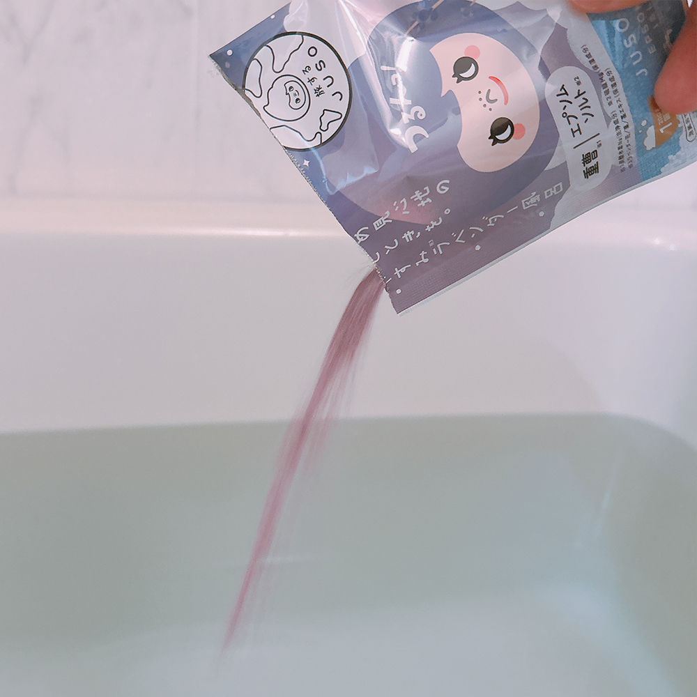 JUSO BATH POWDER/旅するJUSO/炭酸系入浴剤を使ったクチコミ（3枚目）