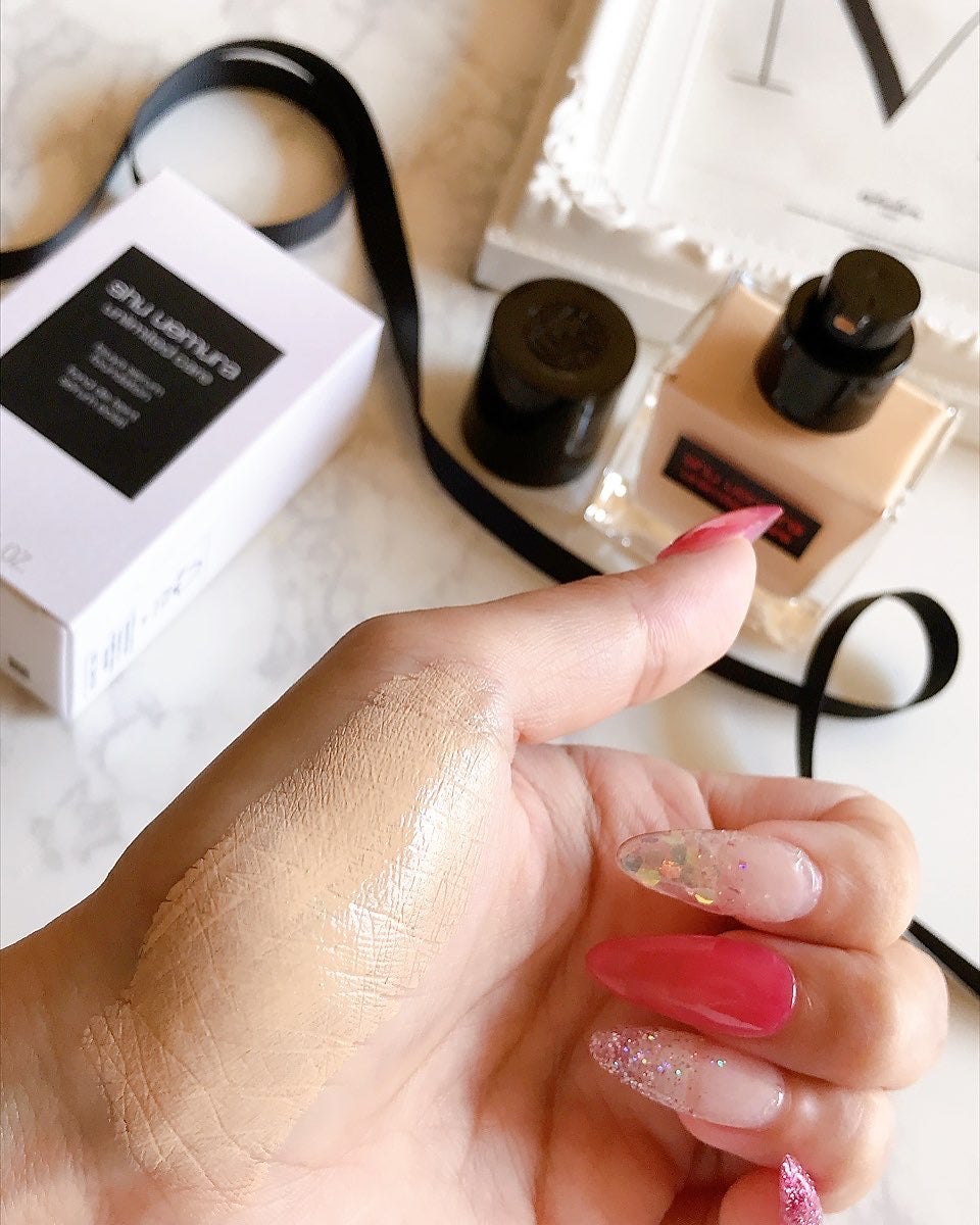 アンリミテッド ケア ツヤ セラム ファンデーション/shu uemura/リキッドファンデーションを使ったクチコミ(10枚目)