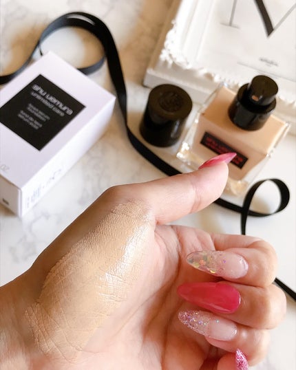 アンリミテッド ケア ツヤ セラム ファンデーション/shu uemura/リキッドファンデーションを使ったクチコミ(10枚目)