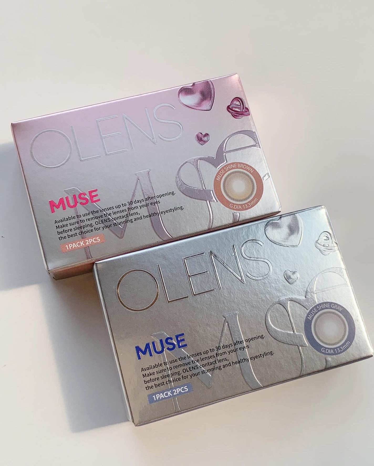 MUSE 1month/OLENS/1ヶ月(1MONTH)カラコンを使ったクチコミ(4枚目)