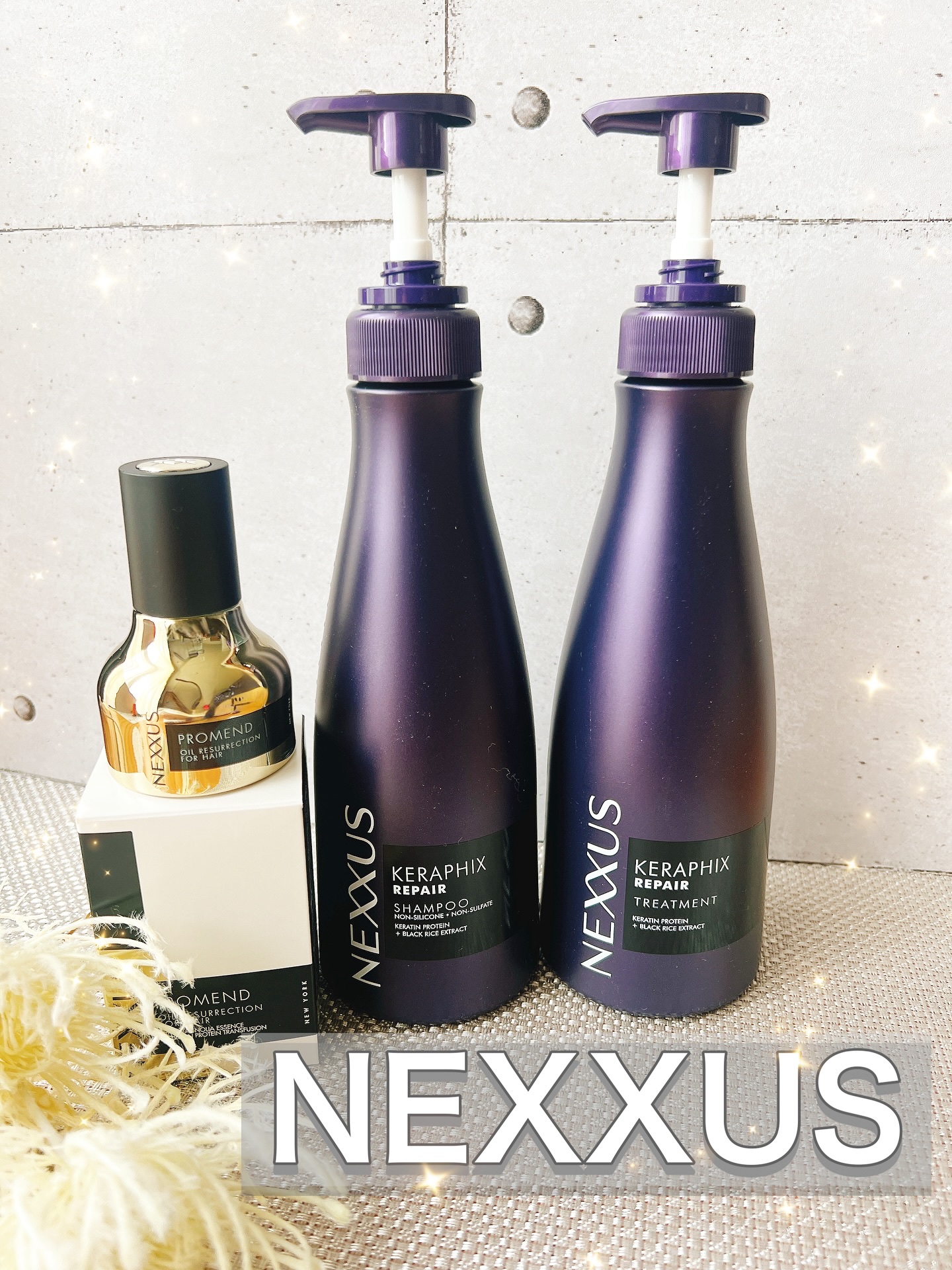 ネクサス ケラフィックスリペア シャンプー/トリートメント/NEXXUS(ネクサス)/市販シャンプーを使ったクチコミ（1枚目）