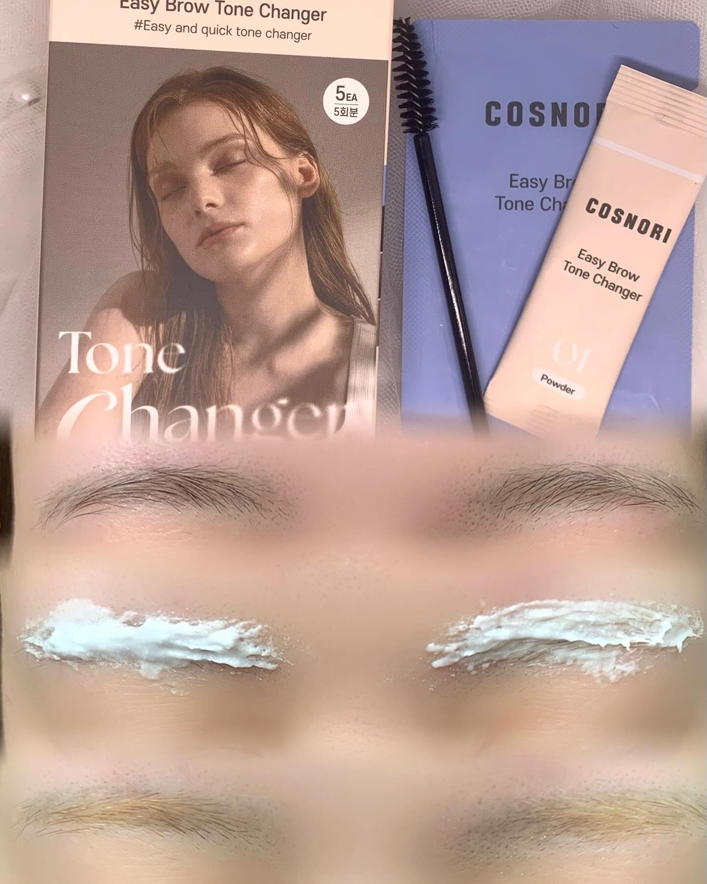 イージーブロウトーンチェンジャー/COSNORI/その他アイブロウを使ったクチコミ（3枚目）
