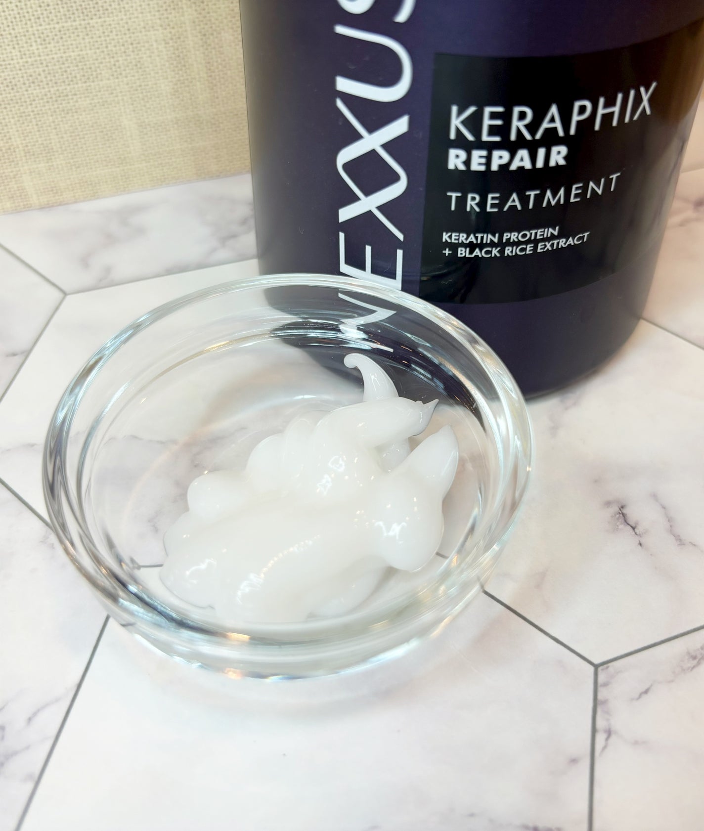 ケラフィックスリペア シャンプー・トリートメント/NEXXUS(ネクサス)/市販シャンプーを使ったクチコミ(4枚目)