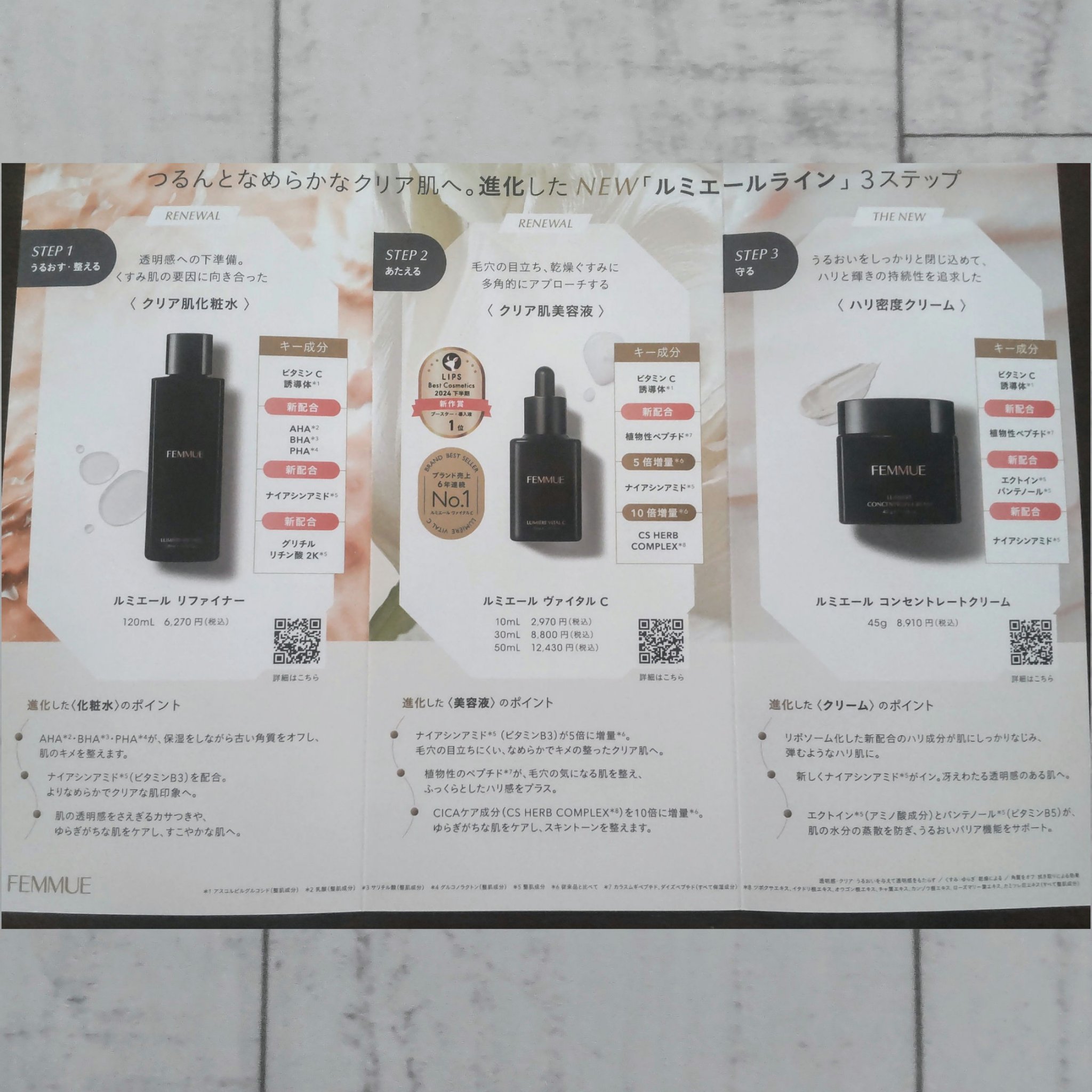 ルミエール コンセントレートクリーム/FEMMUE/フェイスクリームを使ったクチコミ（3枚目）