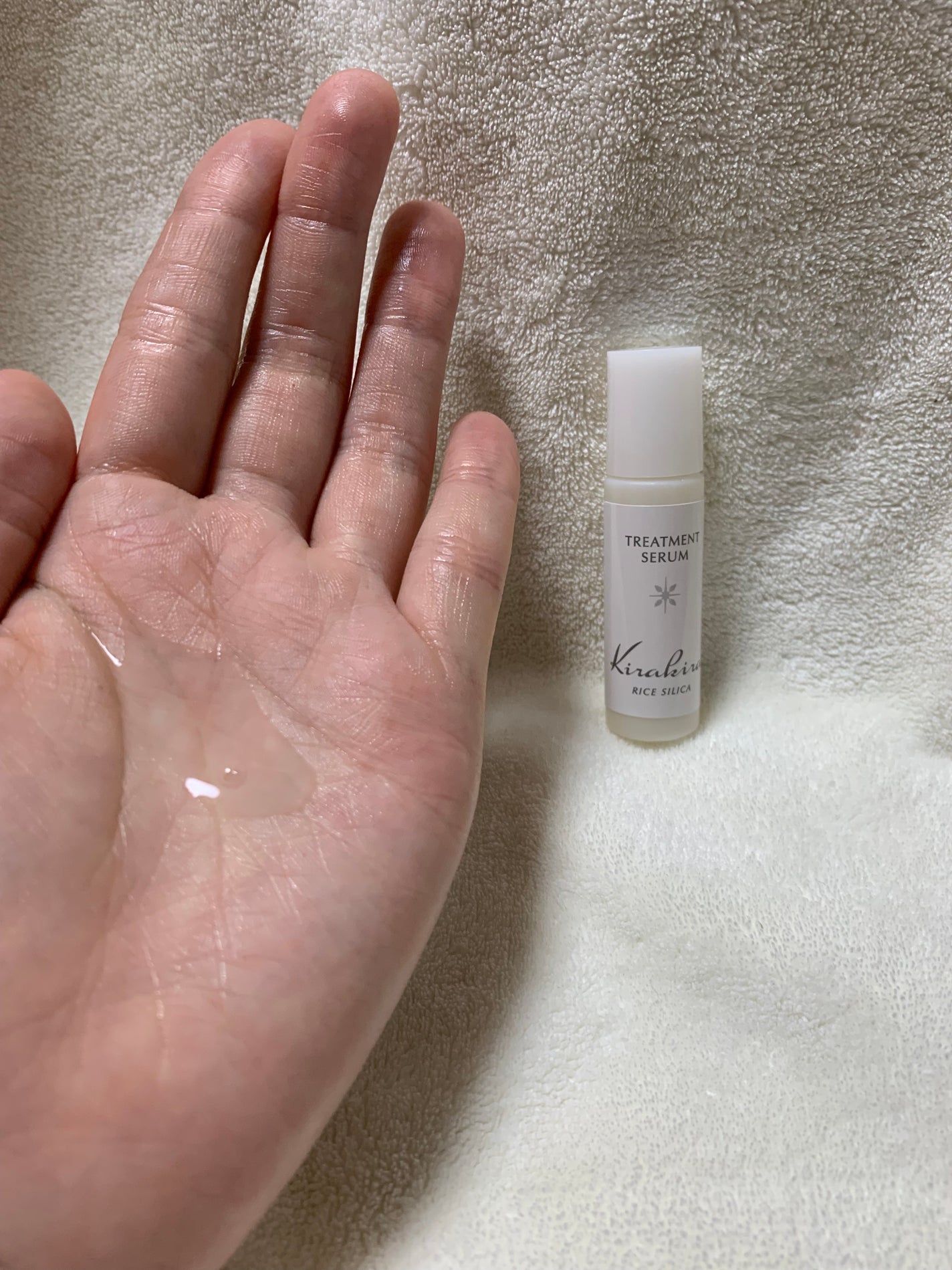 KIRAKIRAトラベルキット/BEAUTIFUL SILICA/トライアルキットを使ったクチコミ(3枚目)